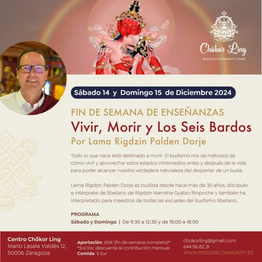 Rigdzin Spain - Chökor Ling Zaragoza