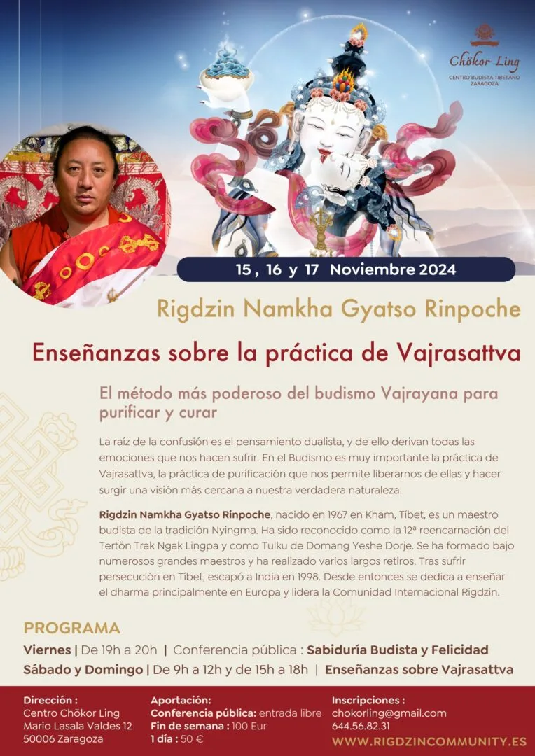 Rigdzin Spain - Chökor Ling Zaragoza