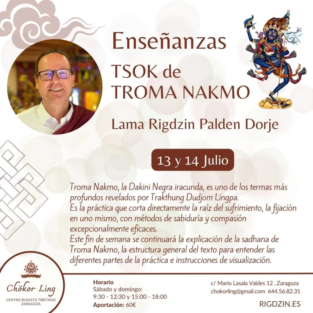 Rigdzin Spain - Chökor Ling Zaragoza